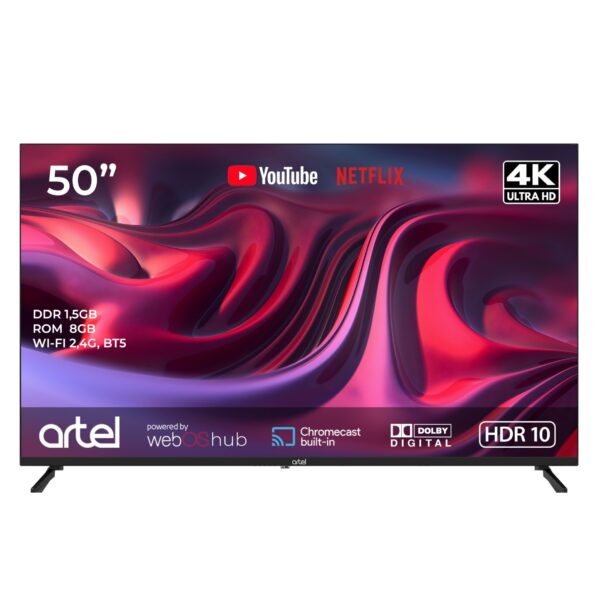 Телевизор Artel A50MQA800 127 см черный